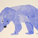 Eisbaer 2005 Oel auf Vorsatzpapier 84x47cm.jpg