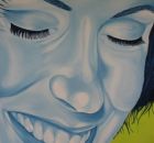 Gesicht vor gelbgruen 5 2012 Oel auf Leinwand 80x100cm.jpg