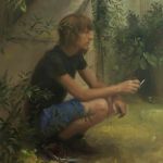 The Faun 2011, Oel auf Leinwand, 80 x 80 cm.jpg